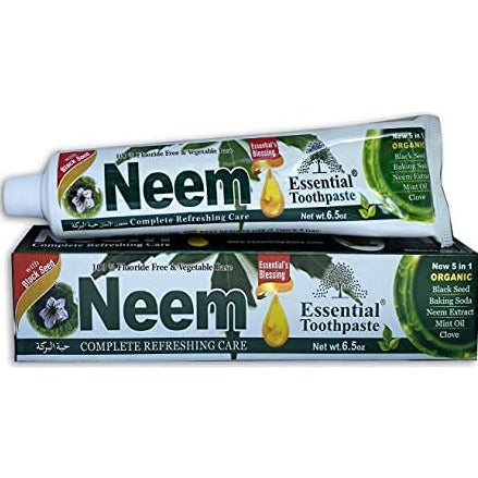 Neem Essential Toothpaste New 5 in 1 100% Fluoride Free